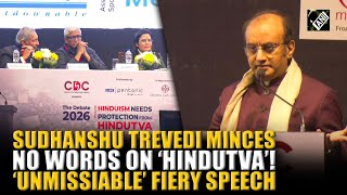 BJP’s Sudhanshu Trevedi minces no words on ‘Hindutva’! ‘unmissable’ fiery speech at Calcutta club