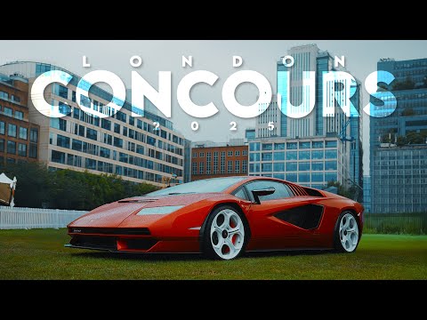 This Is What $100,000,000 of Luxury Cars Looks Like | London Concours 2025