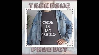 MISHAREN Code Is My Cardio Coder Programmer Quote funny Men Women Unisex Heavy Cotton Tee