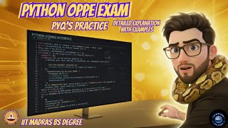 Python OPPE Exam PYQ Full Explanation | IIT Madras BS Data Science | Must Watch Before OPPE