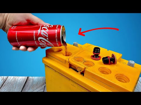 No one believes it but it really works! This substance pumped into battery is more durable than acid