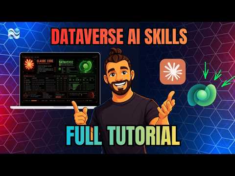 Dataverse AI Skills For Developers - FULL TUTORIAL