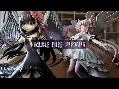 Banpresto Ultimate Madoka & Devil Homura prize figure unboxing