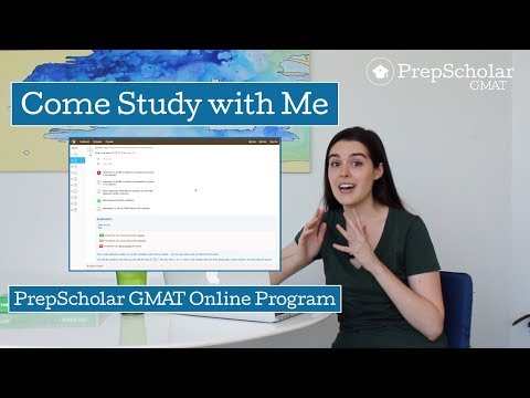 PrepScholar GMAT Online Program Tour: Come Study with Me