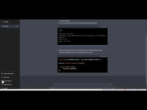 Create a Custom WordPress Plugin with ChatGPT
