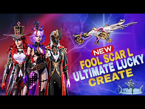 NEW UPGRADABLE FOLLY'S SCAR L IS HERE | ULTIMATE DELIGHT SET LUCKY CREATE | PUBG MOBILE