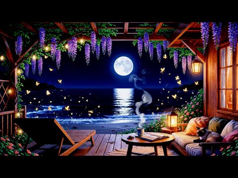 Fall Asleep Fast in Under 5 Minutes (No Ads) • Calming Piano & Ocean Waves for Anxiety Relief