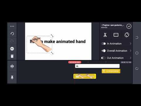 How to make animated hand writing in mobile very easy kinemaster step by step | Real info786