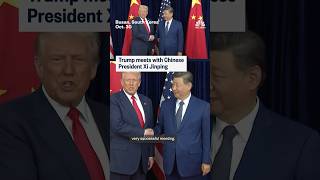 Trump meets with Chinese President Xi Jinping