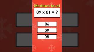 Quick Math practice