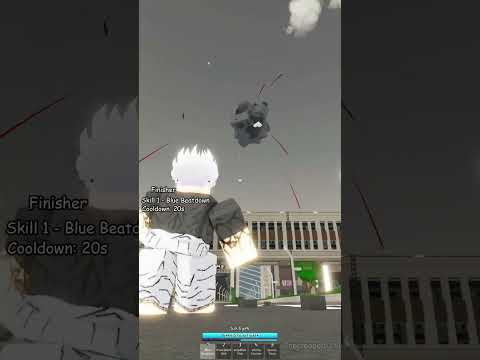 Shinjuku Gojo Moveset - JJS #shorts #roblox #jjs #gojo