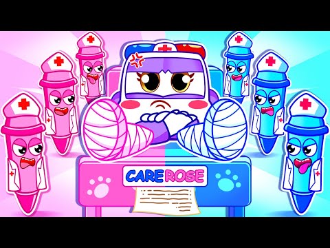 Kartun Anak | Anak Pilih Biru atau Pink? 💙💖 | RoboSquad Kartun Kids