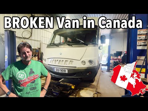 VAN LIFE PROBLEMS on EPIC Canadian RV Roadtrip in UK Motorhome