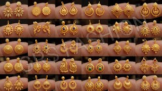 Gold Earrings Tops Designs For Daily Use | Daily Wear Gold Earrings | 1 Gram Gold Earrings Designs