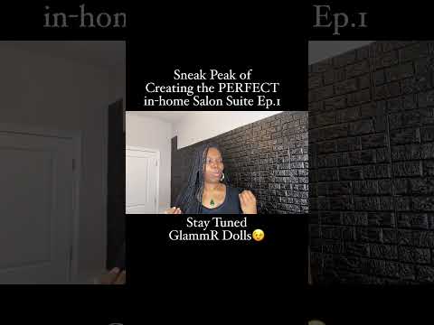 #blackdecor #braider #hairstylist #lifelately #beauty #diy #decor tapeins #salonsuite #nails #shorts
