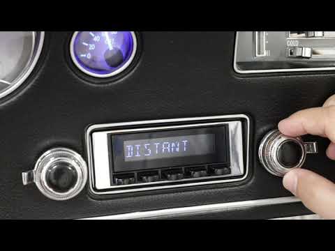RetroSound RetroRadio Color Display Adjustments