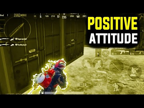 Positive Attitude ⚡⚡ 4 FINGER + GYRO // POCOF1 // POCOF1 PUBG TEST