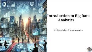 Introduction to Big Data Analytics
