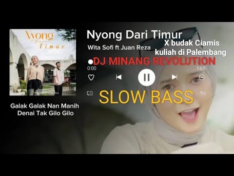 DJ NYONG DARI TIMOR X BUDAK CIAMIS KULIAH DI PALEMBANG SlOW BASS || VIRAL 2025
