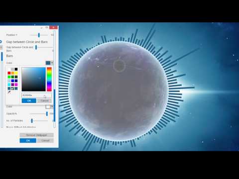 Wallpaper engine - Audio Visualizer Customization 1