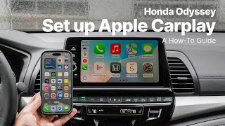 How to Connect to Apple CarPlay | Odyssey | Honda Guide