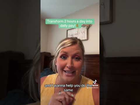 Transform 2 hours a day into $900 in daily pay!