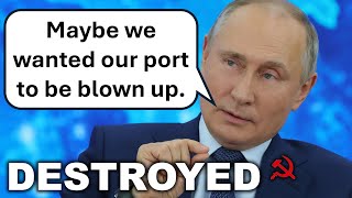 Ukraine Destroyed Russia's Port City on Black Sea