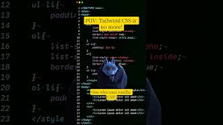 Tailwind CSS is no more!💀 #coding #tailwindcss #tailwind #codingmeme