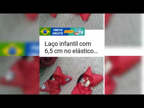 lindo laço Elegance Miss laço infantil 6,5 cm no elástico venda no SHOPEE