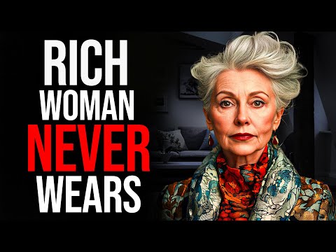 15 Items Old Money Women NEVER Wear!