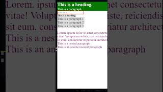 Descendant Selector #selectors #cssselectors #uiuxcourse #csstutorial #csstutorialforbeginners #code