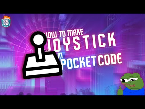 How to make joystick in your game | Pocket Code guide #15