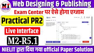 O Level Practical Web Designing | O Level Practical Exam 2026 | Web Deign PR2 Live Demo | newideasyt