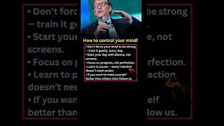 "How to Control Your Mind and Unlock Daily Success #successmindset #mindsetmatters #motivation