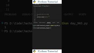 This Python List Function Finds The Index | Python Tutorial