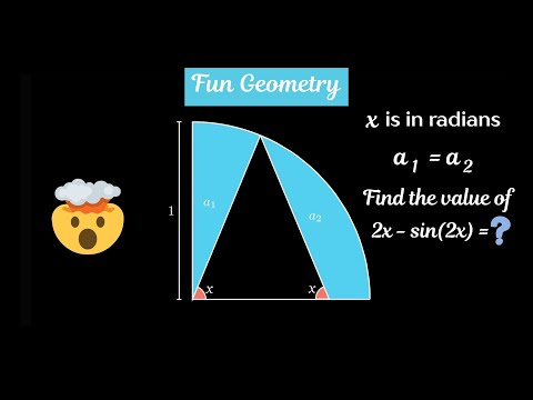 Pinterest Geometry Problem | MathVsScience 
