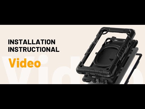InstallationGuide--TIMECITY New Strap CASE  for Samsung Galaxy A7 10.4inch 2020