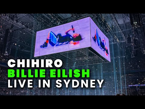 'Chihiro' by Billie Eilish | Hit Me Hard and Soft Tour SYDNEY | Night 1