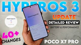 Poco X7 Pro Hyperos 3 Update Full Review | HyperOS 3 Update Features & Animation Explain 🥰