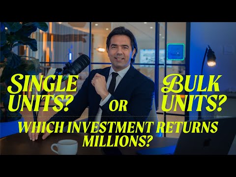 Single Unit or Bulk Unit - Which Investment Strategy Returns Millions?