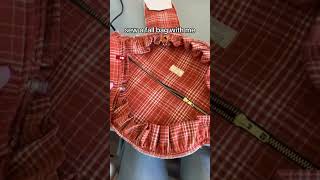 Sew a fall bag with me 🍁🤎 #sewing #sew #handmade #sewingtips #sewinginspiration #diy #autumn