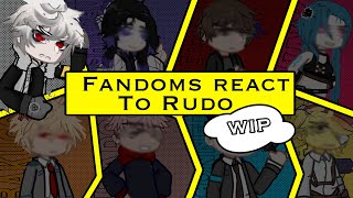 Fandoms react to Rudo Surebrec | 2X SPEED | WIP | Gachiakuta 