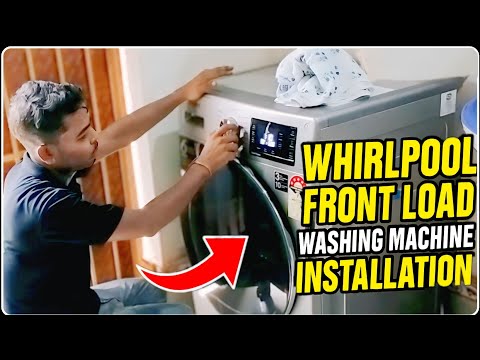 😱 Unboxing and installation The Most Popular Front Load Washing Machine in 2025.