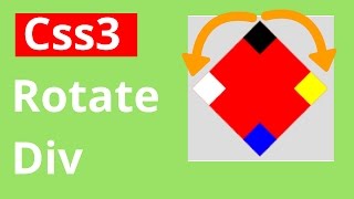 CSS - How To Rotate Div In CSS3