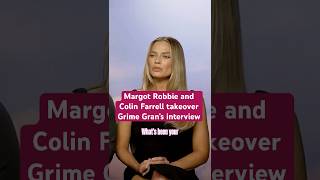 Margot Robbie and Colin Farrell takeover Grime Gran's interview! #grimegran #margotrobbie