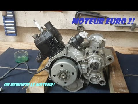 REMONTAGE MOTEUR DERBI EURO 2