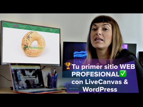 🏆Tu primera Pagina WEB PROFESIONAL para restaurantes ✅ con WordPress & LiveCanvas
