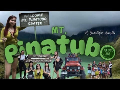 MT. PINATUBO SUPER WORTH IT YUNG 1hr TREKKING!!! "A beautiful disaster" 🇵🇭