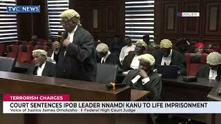 Court Sentences IPOB Leader Nnamdi Kanu To Life Imprisonment