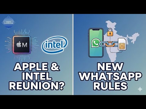 MAJOR Shifts: #Apple’s Supply Chain Move & India’s Mandatory WhatsApp "SIM Binding" || #techupdates